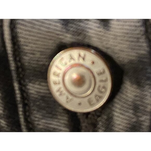 American Eagle Jrs/Womens 24X28 Jeans Next Level Stretch Regular Distressed - Picture 4 of 10